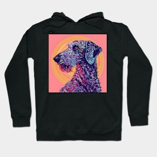 70s Scottish Deerhound Vibes: Pastel Pup Parade Hoodie